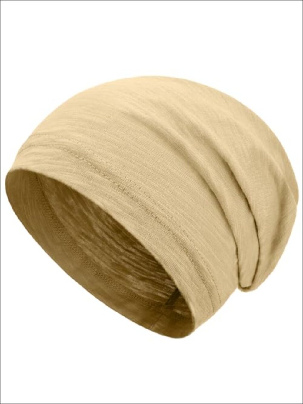 100% Cotton Slouchy Beanie Thin Soft Unisex Summer Chemo Sleep Cap